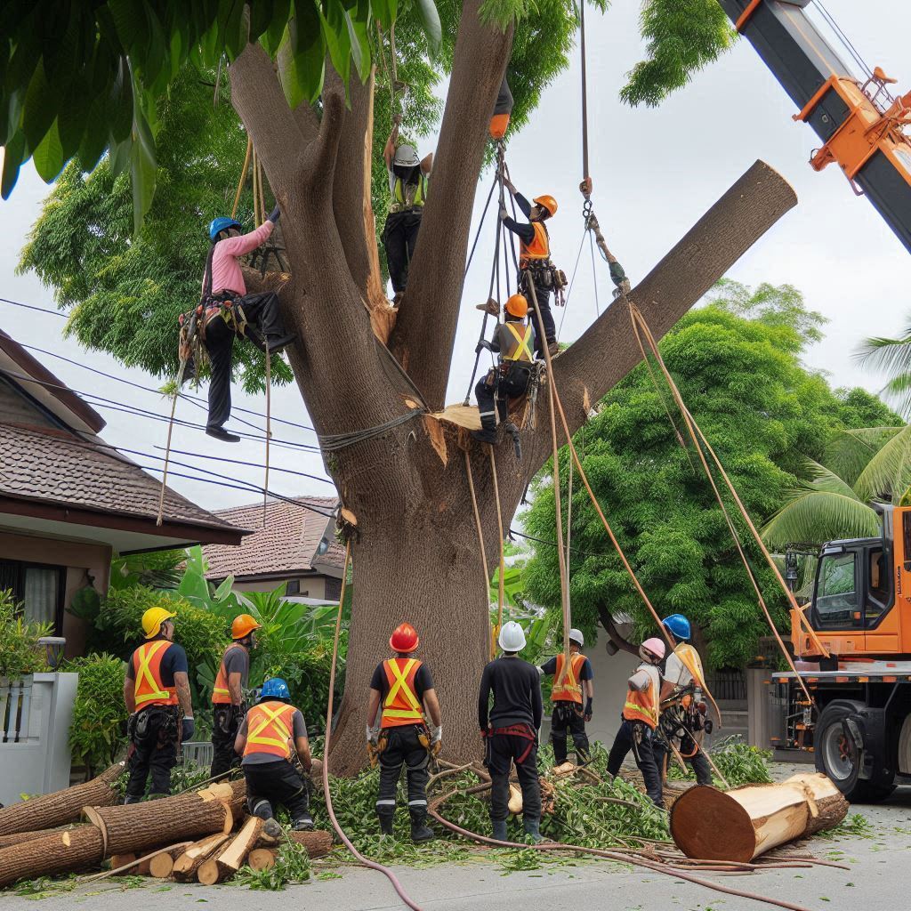 Professional Large Tree Removal Services In Cohasset Massachusetts