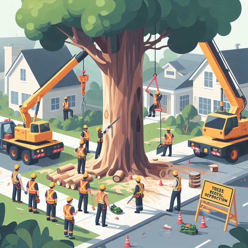 Complete Tree Removal Services Near Me - Cohasset MA